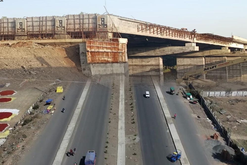 इंदौर–खंडवा हाइवे पर 450 मीटर वायाडक्ट का निर्माण, भैरव घाट का खतरनाक मोड़ होगा खत्म