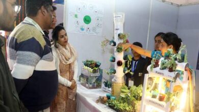 राष्ट्रीय बाल वैज्ञानिक प्रदर्शनी में बच्चों द्वारा तैयार किये गये मॉडल बने आकर्षण का केन्द्र