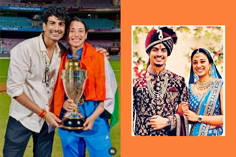 23 नवंबर को इंदौर में स्मृति मंधाना की शादी, पलाश मुछाल के साथ शुरू होंगी रस्में