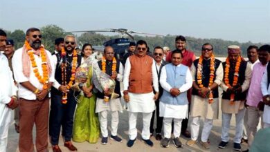 ओंकारेश्वर में पीएम हेली पर्यटन सेवा का हुआ शुभारंभ