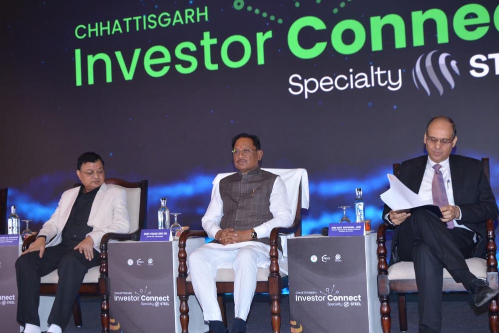 रायपुर : दिल्ली में ‘Chhattisgarh Investor Connect’ के तहत मुख्यमंत्री  विष्णुदेव साय की वन-टू-वन मुलाक़ातें शुरू