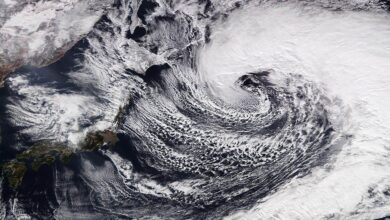 जिसका डर था वही हुआ: एक साथ बन रहे तीन तूफान, 4 राज्यों में भारी आपदा का अलर्ट जिसका डर था वही हुआ: एक साथ बन रहे तीन तूफान, 4 राज्यों में भारी आपदा का अलर्ट