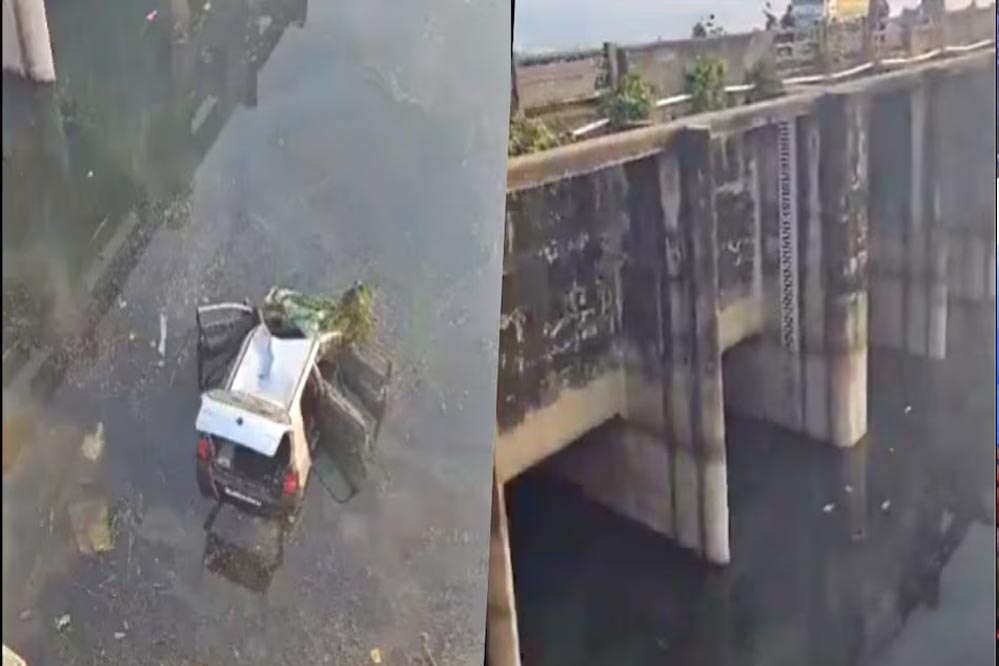 लखीमपुर हादसा: नहर में गिरी कार, गेट लॉक होने से 5 लोगों की दर्दनाक मौत