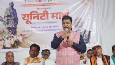 रायपुर : सरदार पटेल का योगदान अविस्मरणीय -वन मंत्री  केदार कश्यप