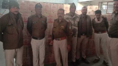 भोपाल में बड़ी कार्रवाई: डेढ़ करोड़ की अवैध शराब जब्त, ट्रक में 1200 पेटी मिली