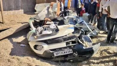 सहारनपुर में बड़ा हादसा: बजरी से लदा डंपर कार पर गिरा, एक परिवार के 7 सदस्यों की मौत