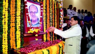 मुख्यमंत्री डॉ. यादव ने पूर्व मुख्यमंत्री स्व.  अर्जुन सिंह को दी श्रद्धांजलि