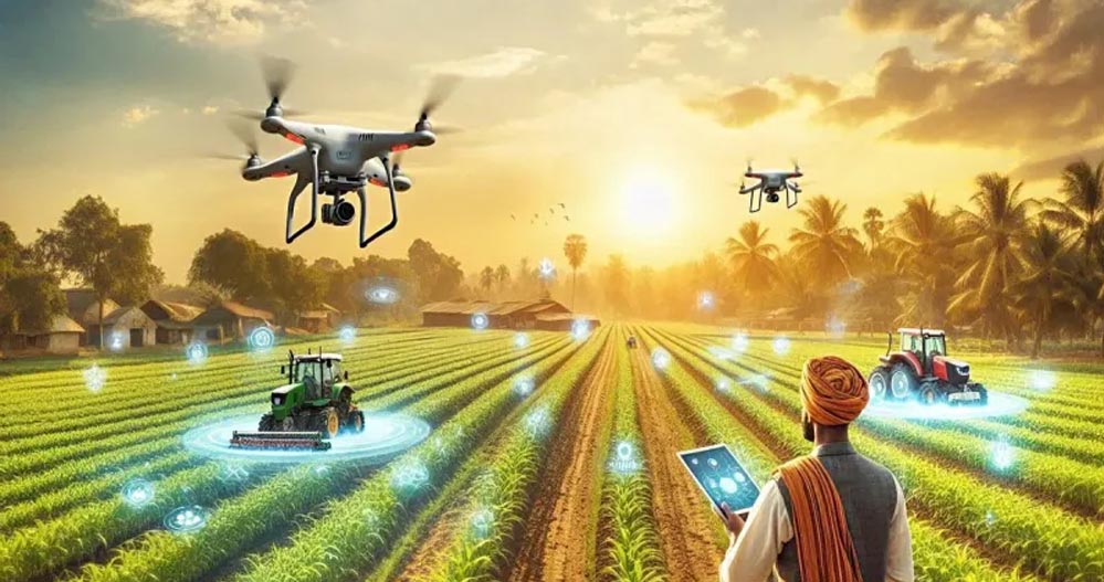 खेती में तकनीक की क्रांति: अब ड्रोन, AI और रोबोट संभालेंगे खेती-बाड़ी, लागत घटेगी, पैदावार बढ़ेगी