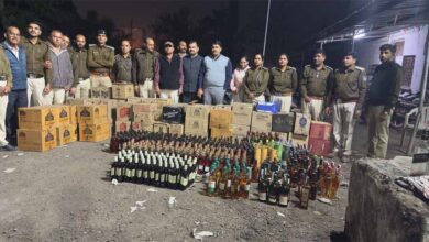 भोपाल आबकारी विभाग द्वारा लगातार की जा रही कार्यवाही