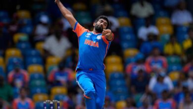 बुमराह ने बनाया रिकॉर्ड! ऑस्ट्रेलिया के खिलाफ सबसे ज्यादा T20I विकेट अपने नाम बुमराह ने बनाया रिकॉर्ड! ऑस्ट्रेलिया के खिलाफ सबसे ज्यादा T20I विकेट अपने नाम