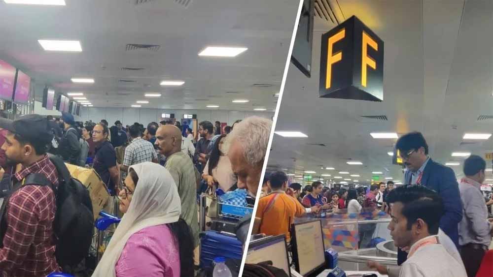 Air India सर्वर ठप! IGI एयरपोर्ट पर भारी भीड़, यात्रियों की बढ़ी मुश्किलें