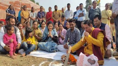 राज्यमंत्री श्रीमती गौर ने किया साढ़े 4 करोड़ के विकास कार्यों का भूमि-पूजन