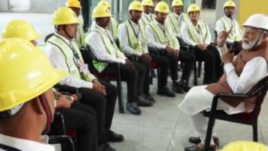 बुलेट ट्रेन परियोजना के श्रमवीरों ने पीएम मोदी से कहा— ना नाम चाहिए, ना इनाम, बस देश की तरक्‍की हमारा सम्मान