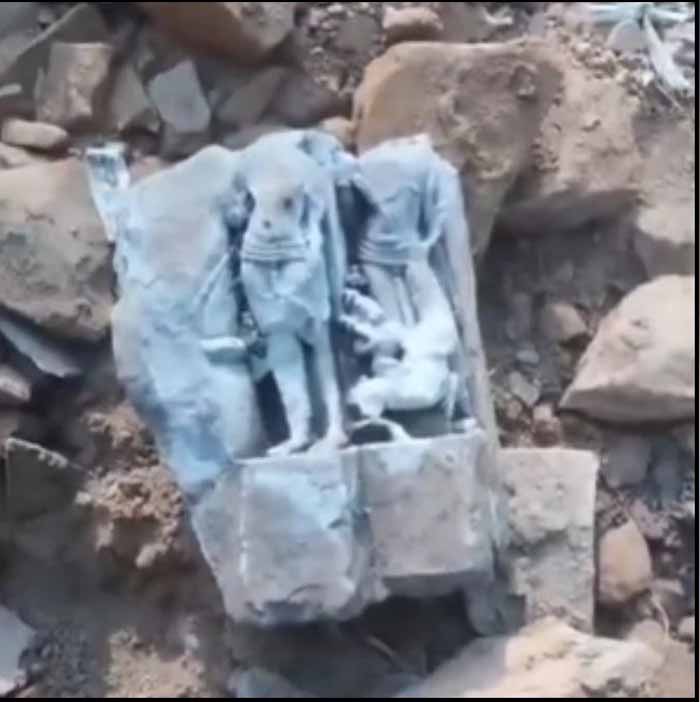 सागर में मस्जिद की खुदाई से निकली भगवान राम की मूर्ति, क्षेत्र में तनाव बढ़ा