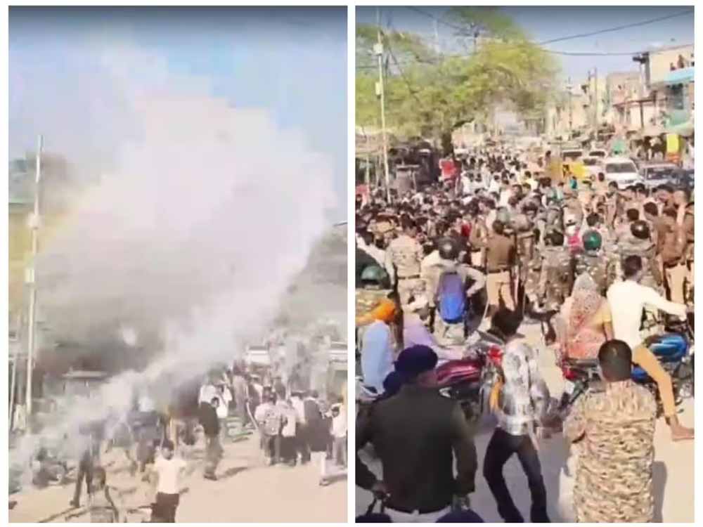 धीरेंद्र शास्त्री विवाद: पुतला दहन पर भड़की हिंसा, भीम आर्मी-हिंदू संगठनों में टकराव, 3 घायल धीरेंद्र शास्त्री विवाद: पुतला दहन पर भड़की हिंसा, भीम आर्मी-हिंदू संगठनों में टकराव, 3 घायल