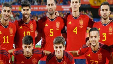 फीफा रैंकिंग में स्पेन शीर्ष पर
