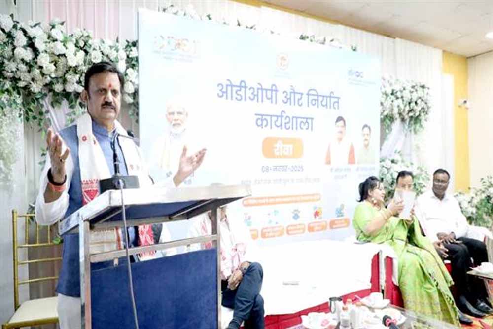 कुटीर उद्योगों की स्थापना एवं स्थानीय उत्पादों के प्रोत्साहन से रोजगार के अवसर उपलब्ध हो सकेंगे : उप मुख्यमंत्री शुक्ल