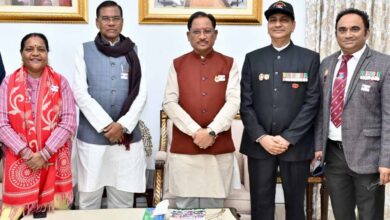 राष्ट्र की सुरक्षा में निरंतर तैनात हमारे सैन्य जवानों का योगदान अतुलनीय : मुख्यमंत्री विष्णु देव साय राष्ट्र की सुरक्षा में निरंतर तैनात हमारे सैन्य जवानों का योगदान अतुलनीय : मुख्यमंत्री विष्णु देव साय