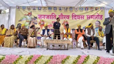 मंत्री राम विचार नेताम ने शहीद वीर नारायण सिंह की प्रतिमा स्थापना हेतु किया भूमिपूजन