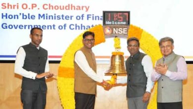 वित्त मंत्री चौधरी ने नेशनल स्टॉक एक्सचेंज का किया दौरा, छत्तीसगढ़ के कार्यक्रमों की समीक्षा की