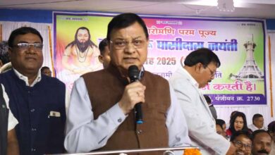 महान संत बाबा गुरु घासीदास जी की 269वीं जयंती समारोह में मंत्री लखन लाल देवांगन हुए सम्मिलित