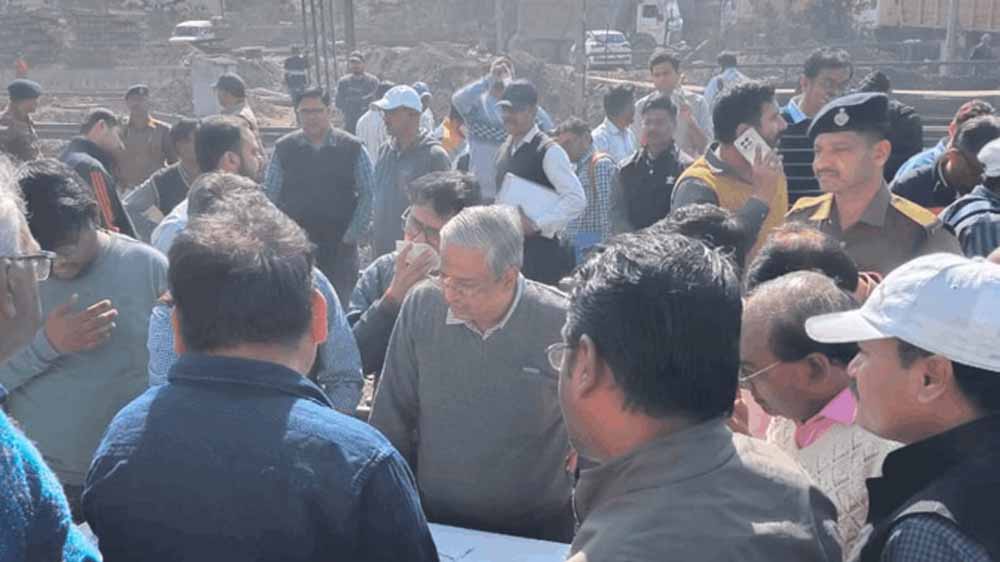 पद संभालने के बाद पहली बार कोरबा पहुंचे डीआरएम, स्टेशन पर काम की रफ्तार देख जताई नाराजगी