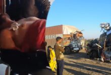 सागर जिले में पुलिस वैन और कंटेनर की भिड़ंत, मुरैना के 4 जवानों की मौत, बालाघाट से लौट रहे थे ड्यूटी से