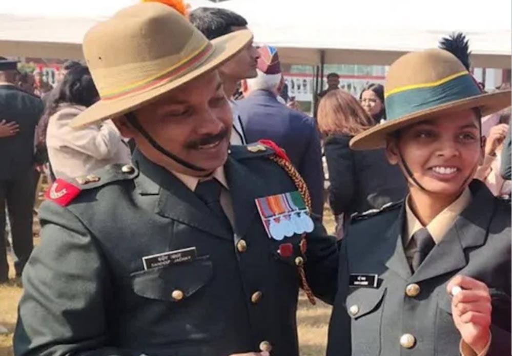 93 सालों का रिकॉर्ड टूटा, टेरिटोरियल आर्मी की पहली महिला लेफ्टिनेंट बनीं साई जाधव, पिता भी हैं मेजर