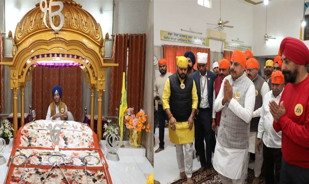 मुख्यमंत्री मोहन यादव ने वीर बाल दिवस पर साहिबजादों को किया नमन, गुरुद्वारा में माथा टेका