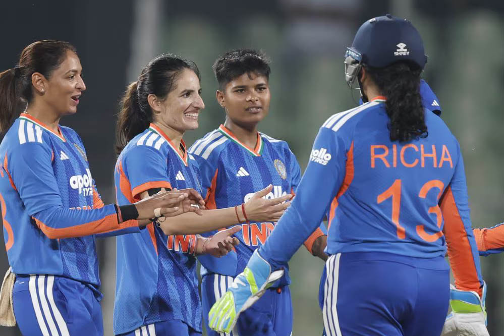 भारत का श्रीलंका पर दबदबा, विमेंस टी20 सीरीज पर किया कब्जा; शेफाली-रेणुका चमकीं