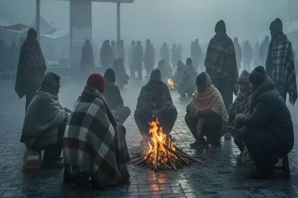 राजगढ़ बना सबसे ठंडा शहर, पारा 3.8°C पर, 16 जिलों में घना कोहरा, ट्रेनें लेट