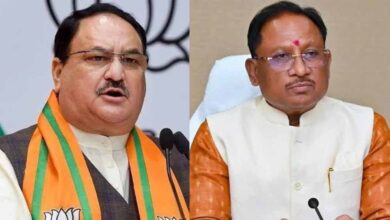 केंद्रीय स्वास्थ्य मंत्री जेपी नड्डा रायपुर पहुंचे, CM साय ने प्रदेशवासियों के लिए मार्गदर्शन की दी जानकारी केंद्रीय स्वास्थ्य मंत्री जेपी नड्डा रायपुर पहुंचे, CM साय ने प्रदेशवासियों के लिए मार्गदर्शन की दी जानकारी