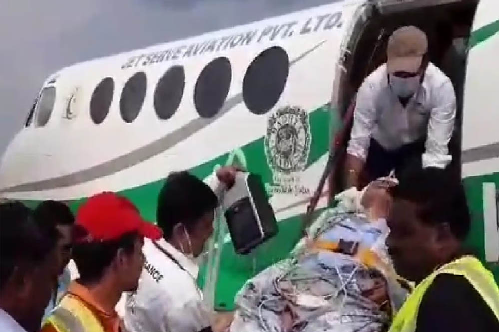 पीएमश्री एयर एम्बुलेंस सेवा: समय पर उपचार से जीवन रक्षा, अब तक 118 नागरिक हुए लाभान्वित