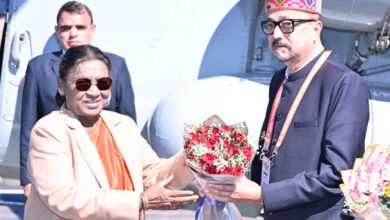 रायपुर : राष्ट्रपति श्रीमती द्रौपदी मुर्मू का आत्मीय स्वागत