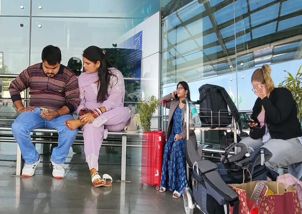 इंडिगो की फ्लाइट कैंसिल, MP में फंसे यात्री; शादी अटेंड करने के लिए ट्रेन पकड़ी, अगले 3 दिन तक नहीं होगी री-शेड्यूलिंग