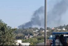 भोपाल में सतपुड़ा भवन के पास भीषण आग, 8 किमी दूर तक दिखा काले धुएं का गुबार