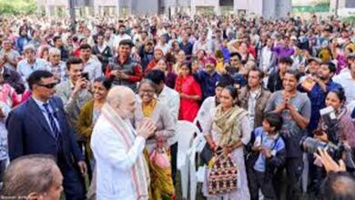 अमित शाह का गुजरात दौरा: पीएमएवाई के तहत बने ईडब्ल्यूएस घरों का किया उद्घाटन