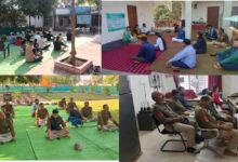 विश्व ध्यान दिवस पर मध्यप्रदेश पुलिस की ऐतिहासिक सहभागिता