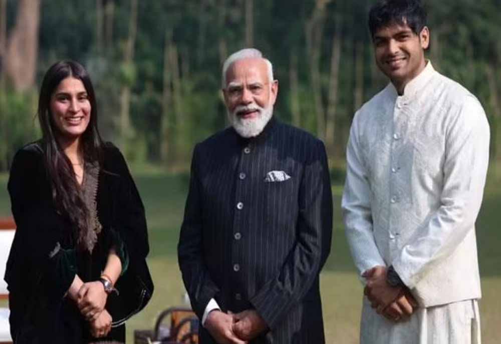 नीरज चोपड़ा ने प्रधानमंत्री नरेंद्र मोदी से की मुलाकात, भविष्य की रणनीति पर हुई अहम चर्चा