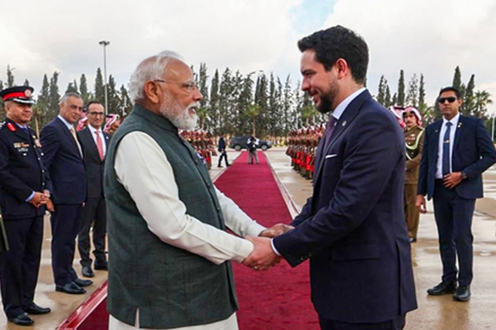 पीएम मोदी की जॉर्डन यात्रा से भारत–जॉर्डन संबंधों को नई रफ्तार, 5 अहम समझौतों पर बनी सहमति