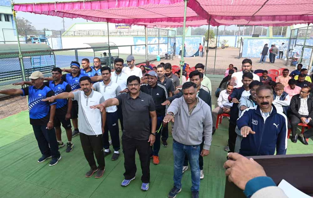 पॉवर कंपनीज अंतरक्षेत्रीय लॉन टेनिस प्रतियोगिता का शुभारंभ पॉवर कंपनीज अंतरक्षेत्रीय लॉन टेनिस प्रतियोगिता का शुभारंभ