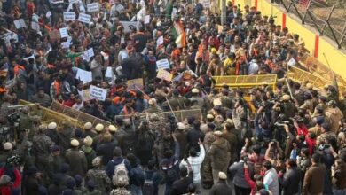 ये देश राम-कृष्ण का है, हिंदू हत्या बंद करो के नारे; दिल्ली में बांग्लादेश हाई कमीशन के बाहर जोरदार प्रदर्शन