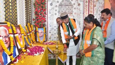 अटल बिहारी वाजपेयी का सुशासन मॉडल देश के लिए मार्गदर्शक : मंत्री सारंग