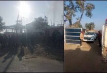 मुख्य द्वार पर कार खड़ी कर फरार हुआ चालक, ठप पड़ी शुगर मिल; सैकड़ों किसान अंदर फंसे