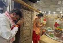 उपमुख्यमंत्री शुक्ल ने बाबा महाकालेश्वर के किए दर्शन