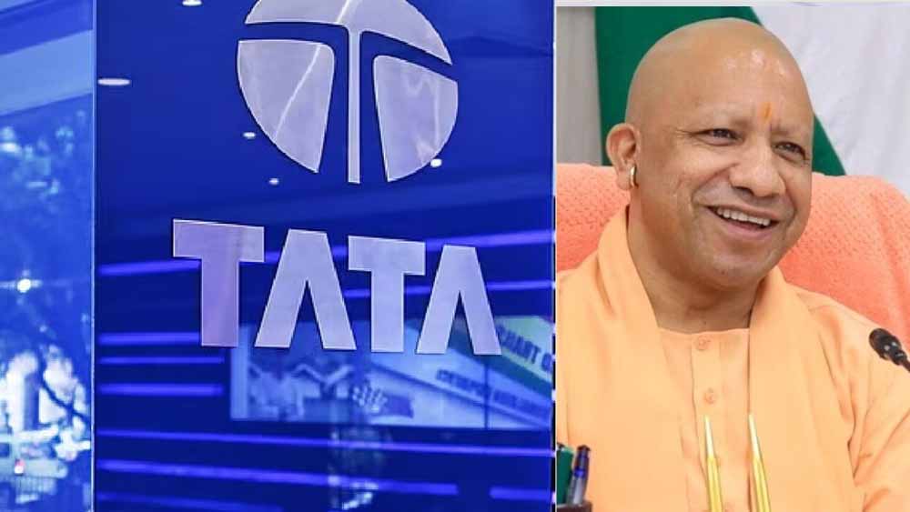 मुख्यमंत्री योगी आदित्यनाथ और टाटा समूह के चेयरमैन एन चंद्रशेखरनन के बीच भविष्य के प्रस्तावों पर चर्चा