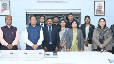 मुख्यमंत्री से भारतीय वन सेवा 2024 बैच के प्रशिक्षु अधिकारियों ने की मुलाकात