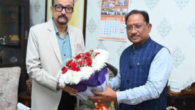 राज्यपाल डेका को मुख्यमंत्री  साय ने दी नए वर्ष की शुभकामनाएं