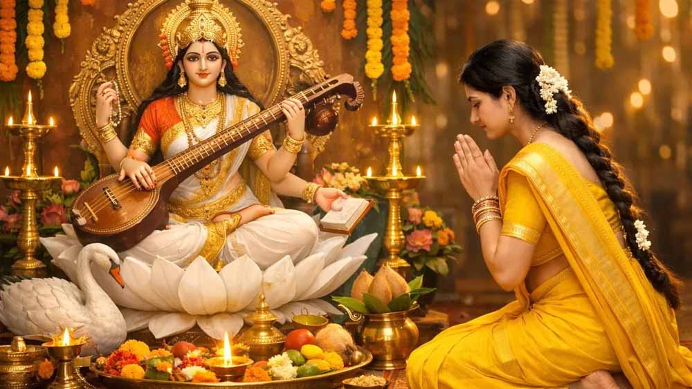 बसंत पंचमी पर हर ओर पीला रंग क्यों छाया रहता है? जानिए इसका धार्मिक और सांस्कृतिक रहस्य