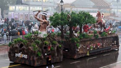 देश के पहले जनजातीय डिजिटल संग्रहालय की थीम पर कर्तव्य पथ पर सजी छत्तीसगढ़ की झांकी